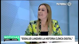 Entrevista a la presidenta de EsSalud, Fiorella Molinelli Canal 7