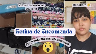 Rotina de Encomenda no Ateliê | Embalando pedidos e desabafando com vcs. 🥲