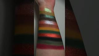 SALEM COSMETICS GRUNGE LIFE EYESHADOW PALETTE SWATCHES #INDIEMAKEUP #SALEMCOSMETICS