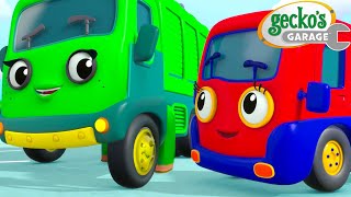 Baby Truck's Tooth Ache | Max the Monster Truck | Truck and Bus Cartoon | Gecko's Garage