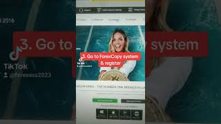 Steps to register to InstaForex ForexCopy System