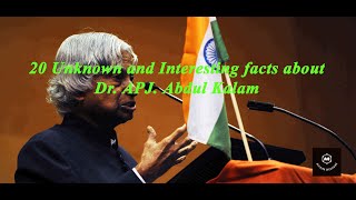 20 Unknown and Interesting facts about Dr. APJ Abdul Kalam |AE | Watch full video for motivation