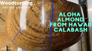 Aloha almond from Hawaii calabash bowl pt1