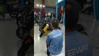 Launching produk baru Keeway motor listrik EV di event PEVS Jiexpo 2024 #electricvehicle