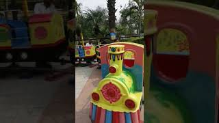 ayaan enjoying in wave mall Moradabad train kids fun time गर्मियों की छुट्टियों में मज़े