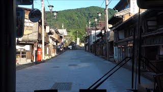 Japan Bus Ride (CAB VIEW) Tonami, Toyama Prefecture