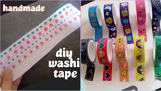 How to make washi tape at home | washi tape diy | handmade washi tape | washi tape