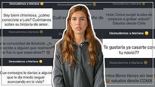 Q&A DESNUDANDO A MARIANA (Preguntas y respuestas)| Mariana Booker