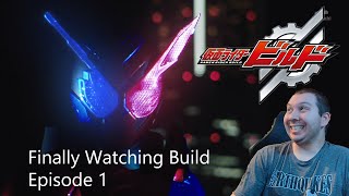 1st Time Watching Kamen Rider Build Ep.1 (Watch Along)