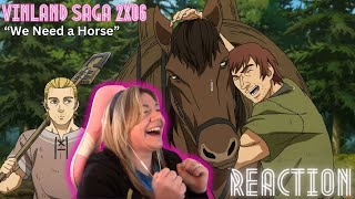 OUR NEW FRIEND SVERKEL! Vinland Saga 2x06 "We Need a Horse" - reaction & review