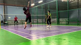 Farhan & Dzul Vs Hani Syah / 21-16,21-18