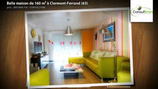 Belle maison de 160 m² à Clermont-Ferrand (63)