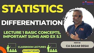 Differentiation lecture1 Basic Concepts, Important Sums and Ex 5.1