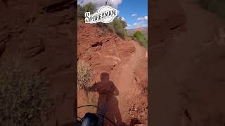 Steep and rocky on the Airport Loop: Sedona, AZ #shorts #mtb #mountainbiketrails #mountainbikinglife