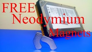 Where we can find Powerful NEODYMIUM Magnets in an old HDD ?