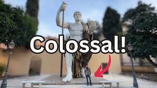 Rome's biggest statue: colossal Constantine