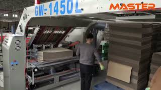 Intelligent High Speed Flute Laminator | Automatic High Speed Paper Laminator | Laminator Master