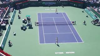 Amanda anisimova - Petra Kvitova, Indian Wells 2018