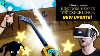 YOU GET A KEYBLADE! | Kingdom Hearts VR Experience Update | PlayStation VR Gameplay (PSVR)