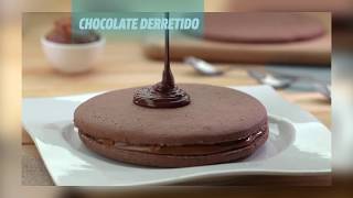 Como fazer um Alfajor gigante | Rápido e Fácil