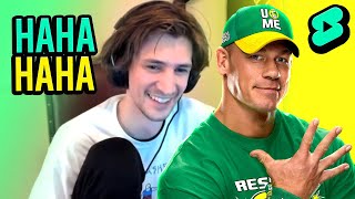 xQc Reacts to John Cena Prank Call 😂