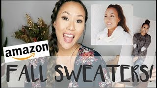 AMAZON FALL SWEATER HAUL & TRY ON! | SEPTEMBER 2018