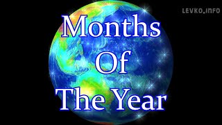 Months Of The Year In English - Місяці року англійською мовою