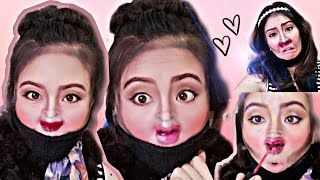 Inspired by the TINY FACE Makeup Challenge // Jaime French / //Hilarious!!! /Frances Joy