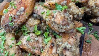 Garlic Parmesan Wings!