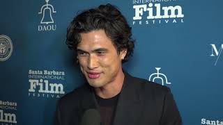 SBIFF 2024 - Virtuosos Award Recipient Charles Melton (May December) Red Carpet Interview