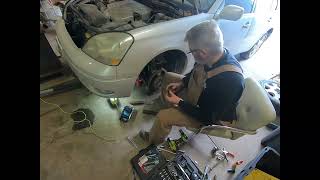 Installing struts on a 2003 Lexus LS 430