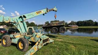 Pettibone 36MK lifting the MK17 RBU.