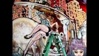 David Choe @ 5 Colour Cowboy - San Jose, Cali  ( Process / Timelapse )