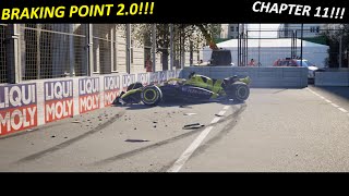 F1 23 BRAKING POINT 2.0!!!! | Chapter 11 | TEAM MATES COLLIDE!!!