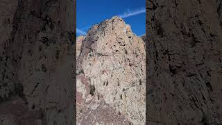 Going down Sandia peak in New Mexico