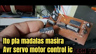 SERVO MOTOR CONTROL AVR LOW VOLTAGE