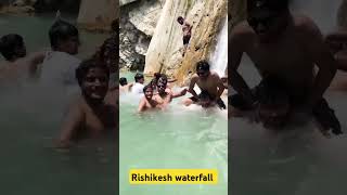 rishikesh water fall video #music #song #rishikesh #waterfall #public