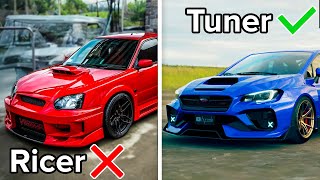 5 Differences Between Ricers VS Tuners!