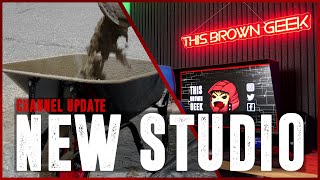 CHANNEL UPDATE: NEW STUDIO! | What in the name of Elon has been going on?!