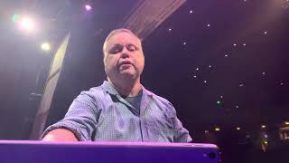 Paul Potts rehearses The Weeknd’s Blinding Lights at Horsham’s Capitol Theatre