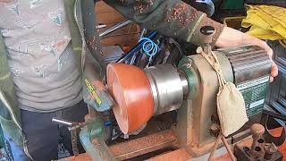 turning a bubinga bowl