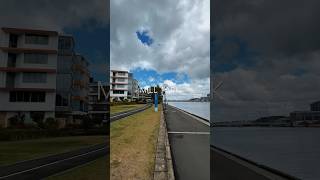 View of Mill Park in Rhodes Sydney with rainy weather #sydney #lakeview #nature #travel #australia