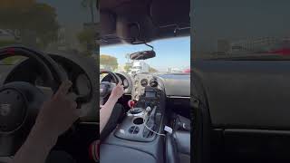 Dodge Viper POV Drive. 8.3l V10