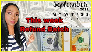 New Batch Tax refunds this week! Unemployment tax refunds, regular refunds + tax advocates @TASNTA