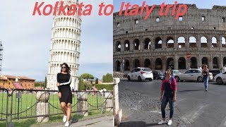 Kolkata to Italy trip of Bengali couple, Mayukh#Rupa