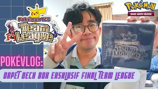 PokéVlog: Team League Final & Unboxing Special Deck Box | Pokemon TCG Indonesia