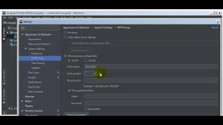 Proxy settings web storm прокси сервер на веб шторм JetBrains PhpStorm