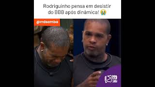 Rodriguinho chora após destruírem a carta dele, e diz que irá apertar o botão de desistência !😭😅