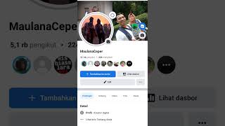 akhirnya bisa ngerasain centang biru juga difacebook profil dengan cepat ???