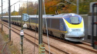 Trains at Westenhanger, HS1 & SEML - 27/11/23